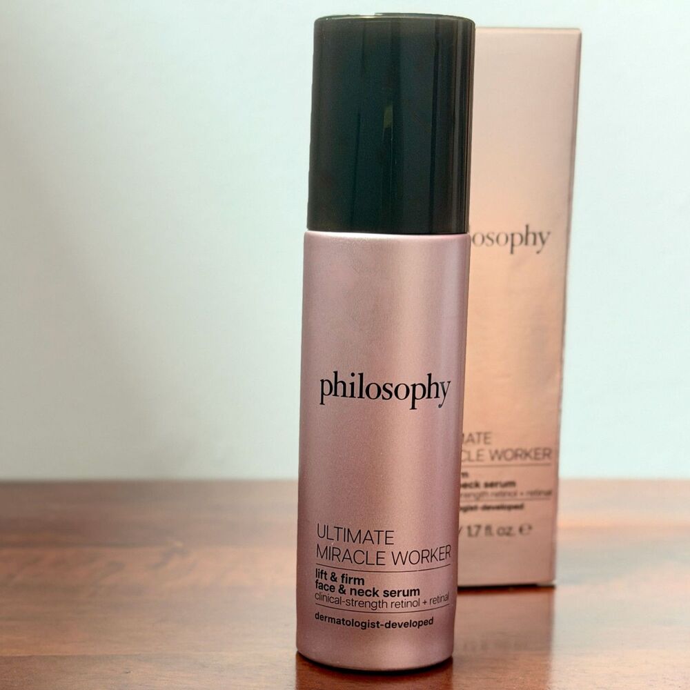 Philosophy Ultimate Miracle Worker Lift Firm Face Neck Serum Retinol Retinal NIB